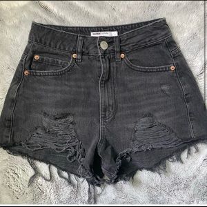 High Waist Denim Shorts